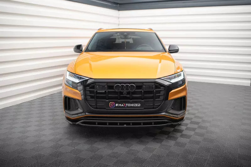 Maxton Design Frontlippe für Audi SQ8 / Q8 S-Line Hochglanz schwarz – Ansicht 2