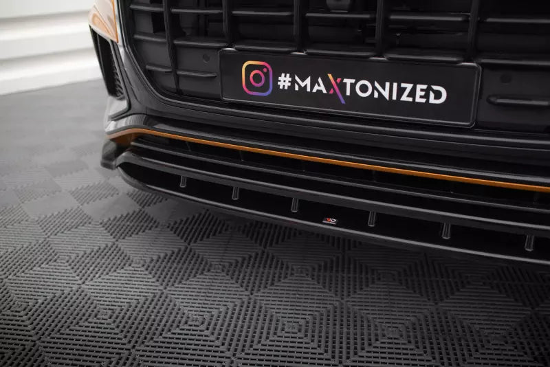 Maxton Design Frontlippe für Audi SQ8 / Q8 S-Line Hochglanz schwarz – Ansicht 3