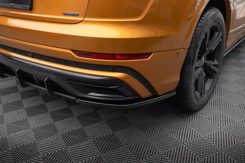 Maxton Design Diffusor Flaps für Audi Q8 S-Line Hochglanz schwarz – Ansicht 1