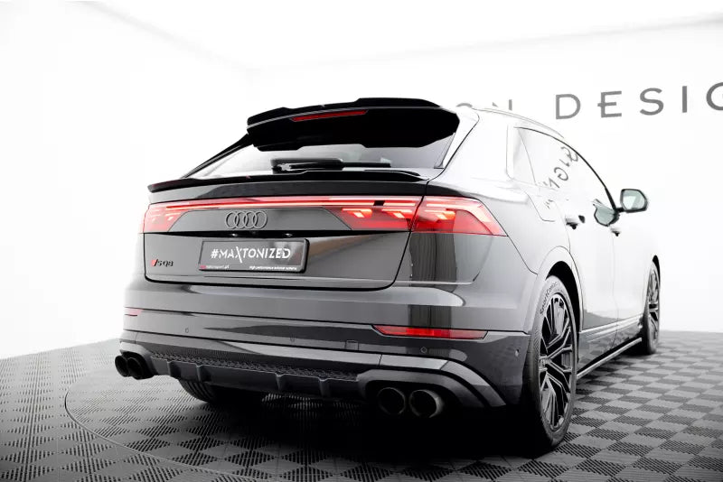 Maxton Design Heckspoiler Lippe V.1 (oben) für Audi Q8 S-Line Hochglanz schwarz – Ansicht 2
