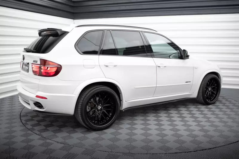 Maxton Design Seitenschweller (Paar) für BMW X5 E70 M Paket Facelift Hochglanz schwarz – Ansicht 2