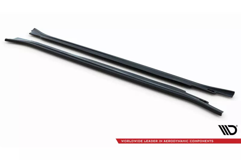 Maxton Design Seitenschweller (Paar) für BMW X5 E70 M Paket Facelift Hochglanz schwarz – Ansicht 4