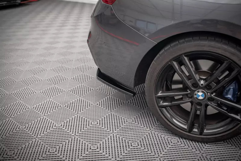 Maxton Design Diffusor Flaps für BMW 1er F20 Facelift M Power Hochglanz schwarz – Ansicht 3
