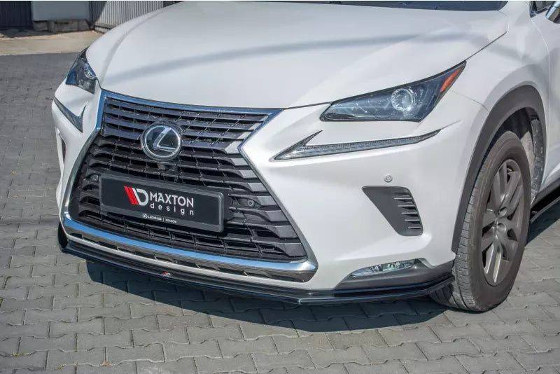 Maxton Design Frontlippe für Lexus NX Facelift Hochglanz schwarz – Ansicht 1