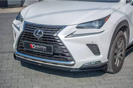 Maxton Design Frontlippe für Lexus NX Facelift Hochglanz schwarz – Ansicht 1