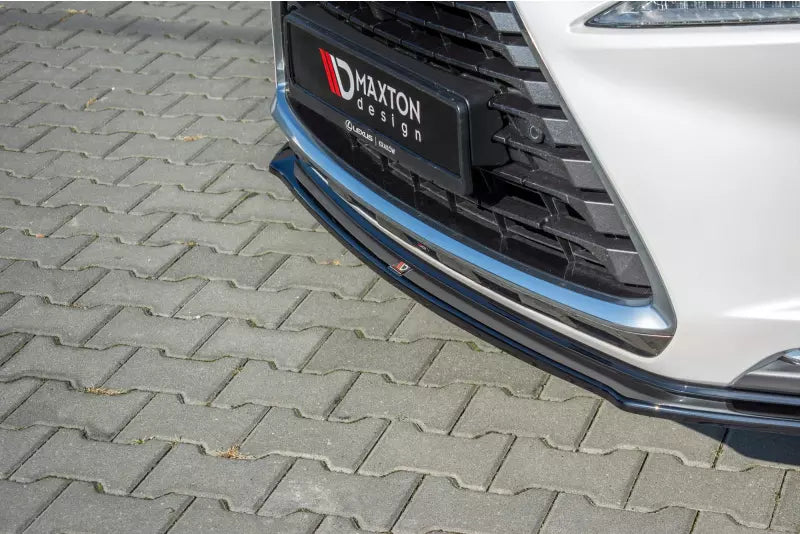Maxton Design Frontlippe für Lexus NX Facelift Hochglanz schwarz – Ansicht 3