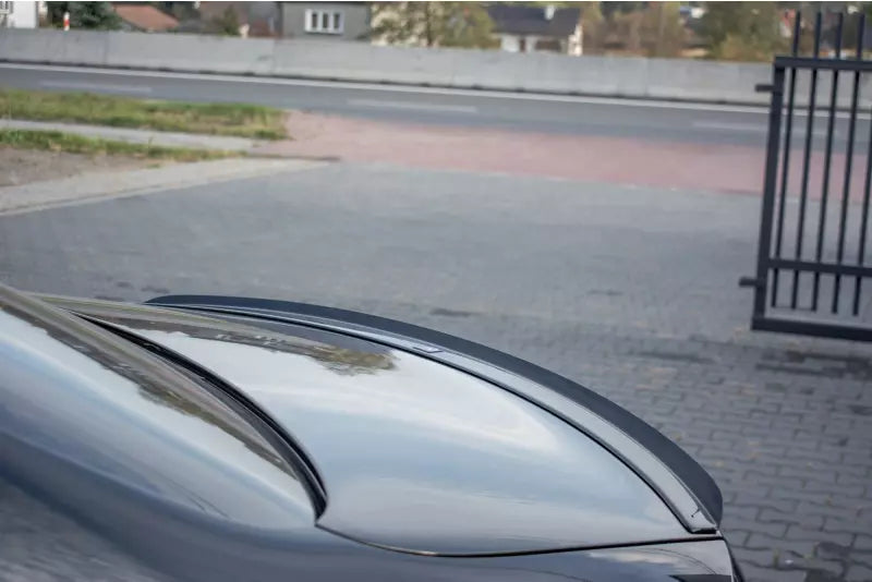 Maxton Design Heckspoiler Lippe für Mercedes E-Klasse W213 AMG-Line Hochglanz schwarz – Ansicht 1