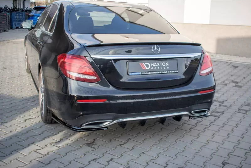 Maxton Design Heckdiffusor für Mercedes E-Klasse W213 E43 AMG / AMG-Line Hochglanz schwarz – Ansicht 2