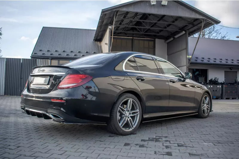 Maxton Design Heckdiffusor für Mercedes E-Klasse W213 E43 AMG / AMG-Line Hochglanz schwarz – Ansicht 3