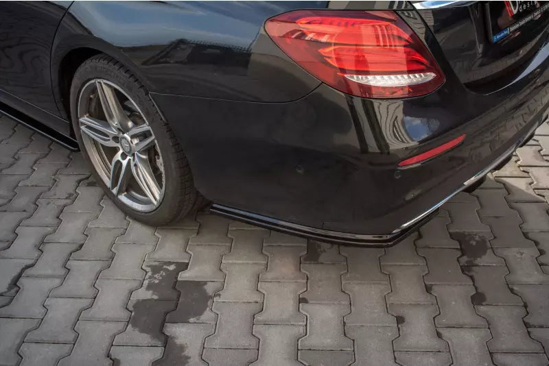 Maxton Design Diffusor Flaps für Mercedes E-Klasse W213 / S213 E43 AMG / AMG-Line Hochglanz schwarz – Ansicht 1