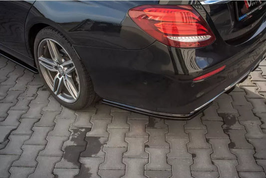 Maxton Design Diffusor Flaps für Mercedes E-Klasse W213 / S213 E43 AMG / AMG-Line Hochglanz schwarz – Ansicht 1