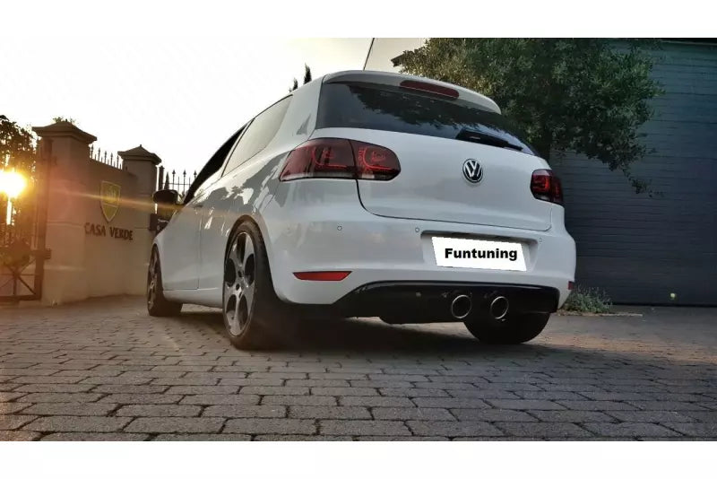 Maxton Design Heckdiffusor R32 Look für VW Golf 6 Serie Hochglanz schwarz – Ansicht 2