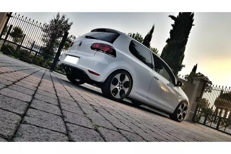 Maxton Design Heckdiffusor R32 Look für VW Golf 6 Serie Hochglanz schwarz – Ansicht 3