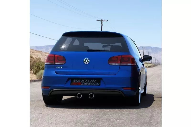 Maxton Design Heckdiffusor R32 Look für VW Golf 6 GTI / GTD Hochglanz schwarz – Ansicht 2