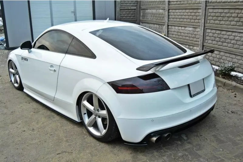 Maxton Design Diffusor Flaps für Audi TT S 8J Hochglanz schwarz – Ansicht 3