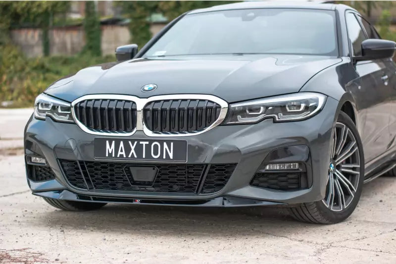 Maxton Design Frontlippe V.1 für BMW 3er G20 M Paket Hochglanz schwarz – Ansicht 1