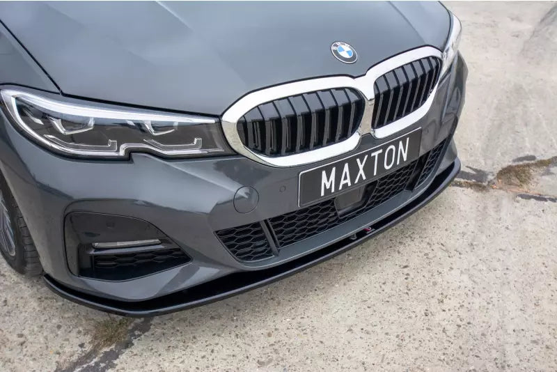 Maxton Design Frontlippe V.3 für BMW 3er G20 M Paket Hochglanz schwarz – Ansicht 2
