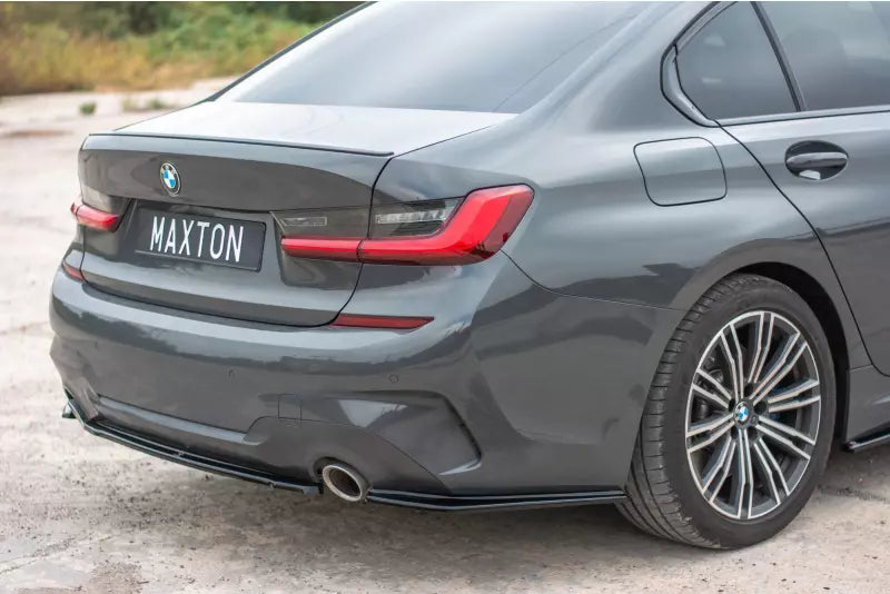 Maxton Design Diffusor Flaps V.1 für BMW 3er G20 M Paket Hochglanz schwarz – Ansicht 1