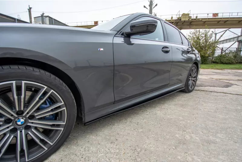 Maxton Design Seitenschweller (Paar) für BMW 3er G20 M Paket Hochglanz schwarz – Ansicht 3