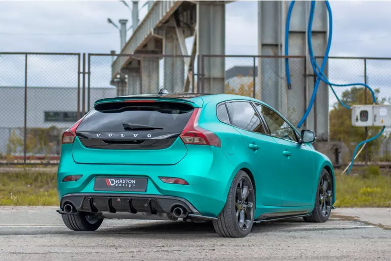 Maxton Design Heckdiffusor für Volvo V40 R-Design Hochglanz schwarz – Ansicht 1