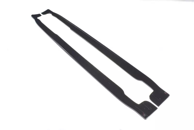 Maxton Design Seitenschweller (Paar) für Volvo V40 R-Design Hochglanz schwarz – Ansicht 4
