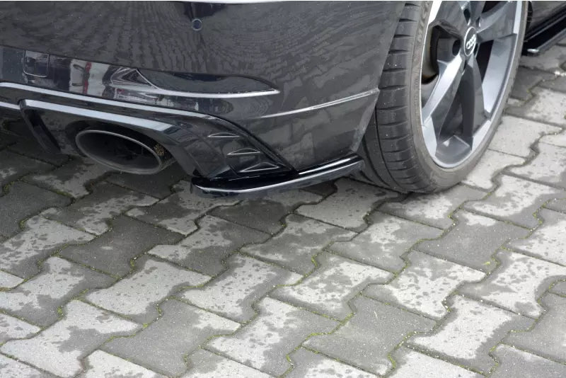 Maxton Design Diffusor Flaps V.1 für Audi RS3 8V Sportback Facelift Hochglanz schwarz – Ansicht 1