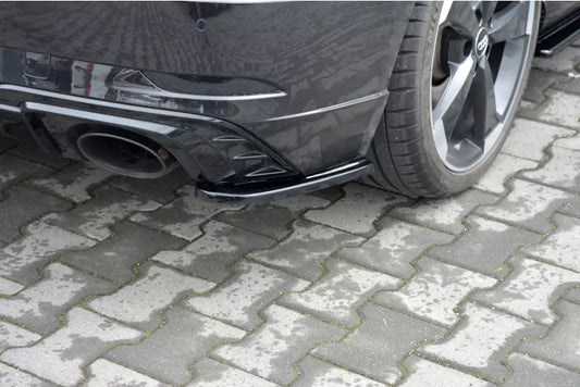 Maxton Design Diffusor Flaps V.1 für Audi RS3 8V Sportback Facelift Hochglanz schwarz – Ansicht 1