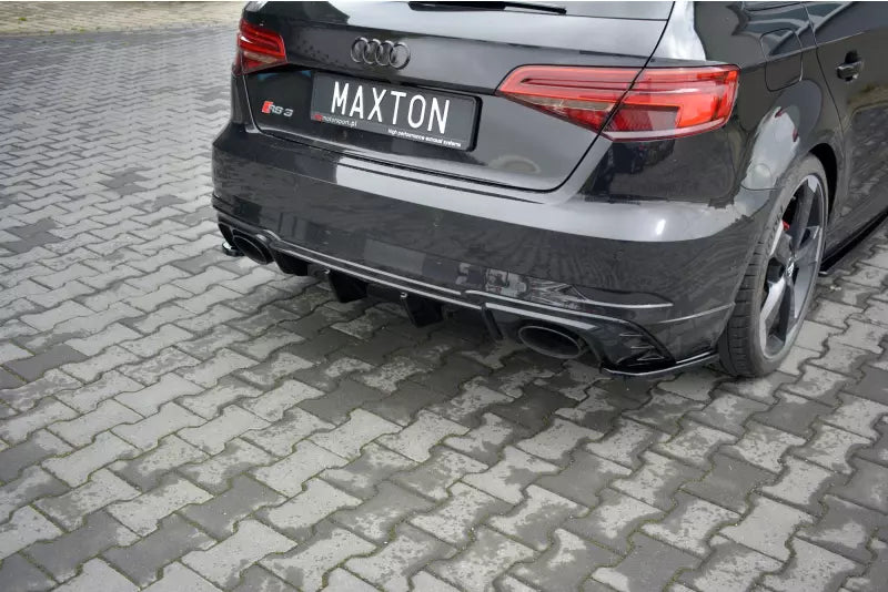 Maxton Design Heckdiffusor für Audi RS3 8V Sportback Facelift Hochglanz schwarz – Ansicht 2