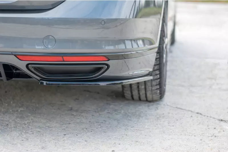 Maxton Design Diffusor Flaps für VW Passat B8 R-Line 2015-2019 Hochglanz schwarz – Ansicht 1