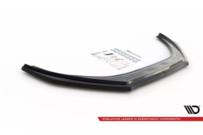Maxton Design Frontlippe V.1 für Volvo V40 Hochglanz schwarz – Ansicht 3