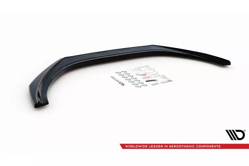 Maxton Design Frontlippe V.1 für Volvo V40 Hochglanz schwarz – Ansicht 4