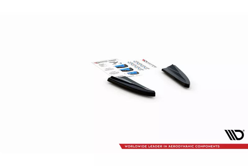Maxton Design Diffusor Flaps für Volvo V40 Hochglanz schwarz – Ansicht 3
