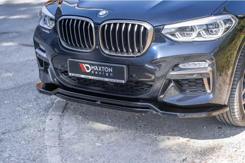 Maxton Design Frontlippe für BMW X4 G02 M-Paket Hochglanz schwarz – Ansicht 3