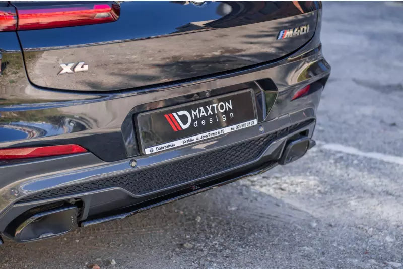 Maxton Design Heckdiffusor für BMW X4 G02 M Paket Hochglanz schwarz – Ansicht 1