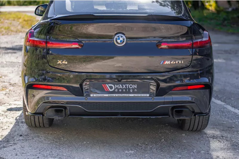 Maxton Design Diffusor Flaps für BMW X4 G02 M Paket Hochglanz schwarz – Ansicht 3