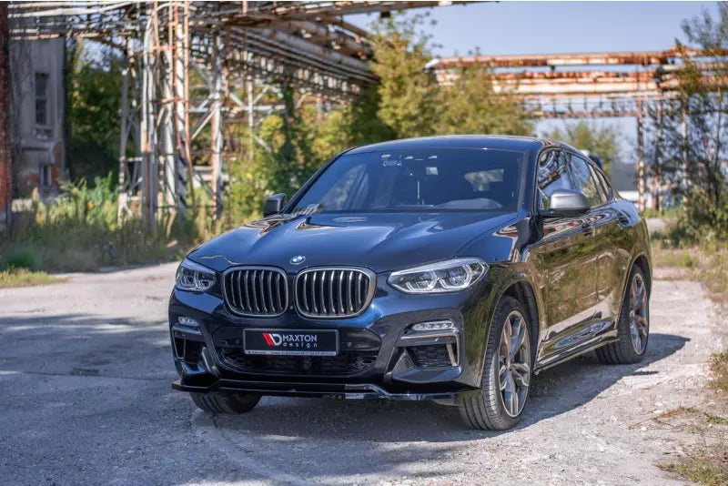 Maxton Design Seitenschweller (Paar) für BMW X4 G02 M Paket Hochglanz schwarz – Ansicht 2