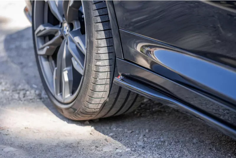 Maxton Design Seitenschweller (Paar) für BMW X4 G02 M Paket Hochglanz schwarz – Ansicht 3