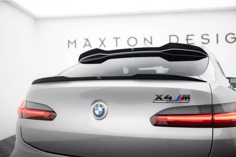 Maxton Design Heckspoiler Lippe (unten) für BMW X4 G02 M Paket Hochglanz schwarz – Ansicht 1