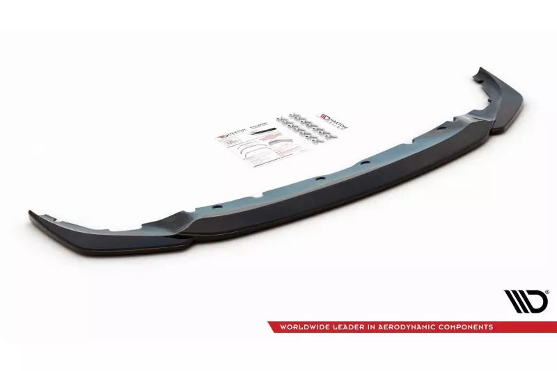 Maxton Design Frontlippe V.3 für BMW 1er F40 M Paket / M135i Hochglanz schwarz – Ansicht 4