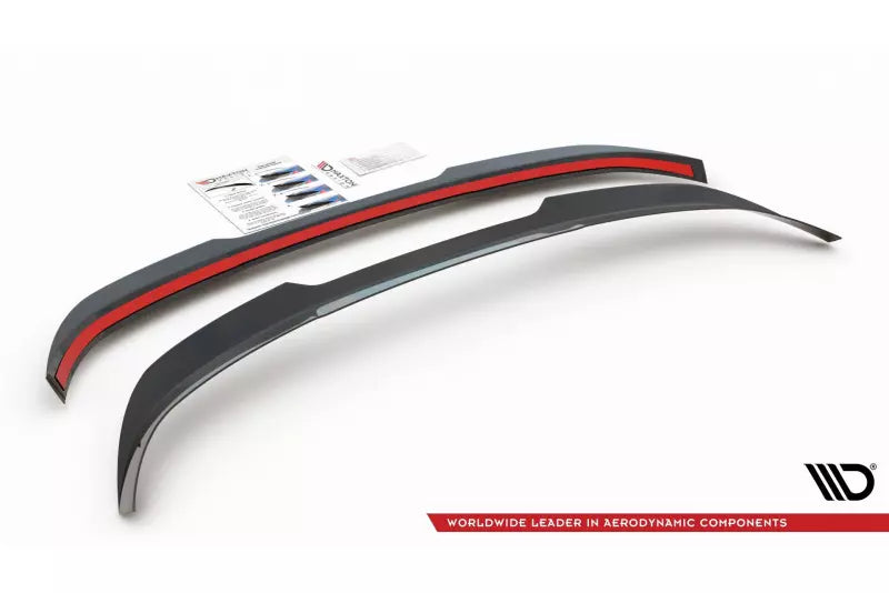 Maxton Design Heckspoiler Lippe für BMW 1er F40 M Paket Hochglanz schwarz – Ansicht 1
