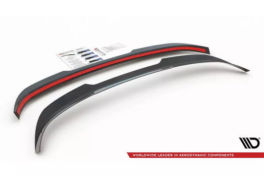 Maxton Design Heckspoiler Lippe für BMW 1er F40 M Paket Hochglanz schwarz – Ansicht 1