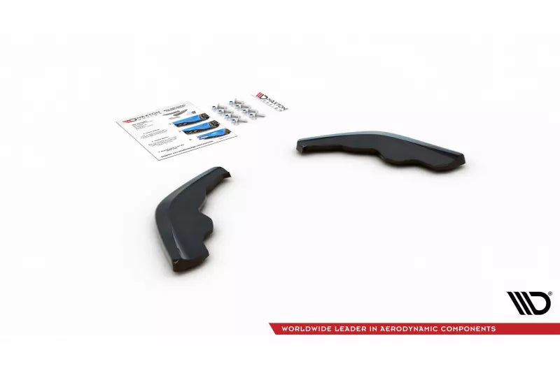 Maxton Design Diffusor Flaps V.1 für BMW 1er F40 M Paket Hochglanz schwarz – Ansicht 2
