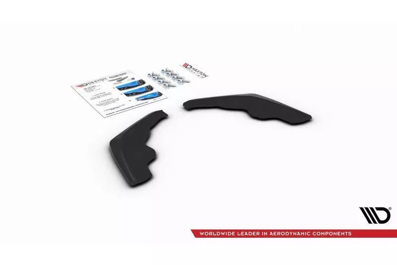 Maxton Design Diffusor Flaps V.3 für BMW 1er F40 M Paket Hochglanz schwarz – Ansicht 1