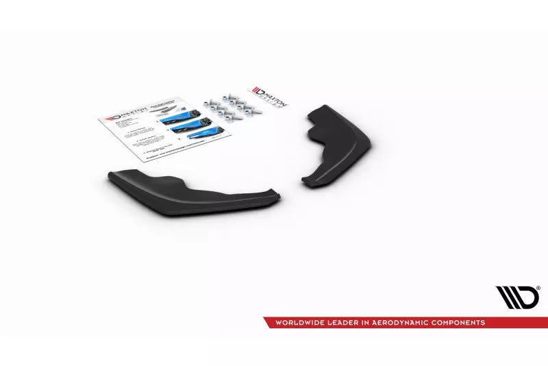 Maxton Design Diffusor Flaps V.3 für BMW 1er F40 M Paket Hochglanz schwarz – Ansicht 2