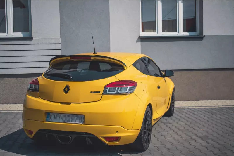 Maxton Design Heckspoiler Lippe V.2 für Renault Megane 3 RS Hochglanz schwarz – Ansicht 1