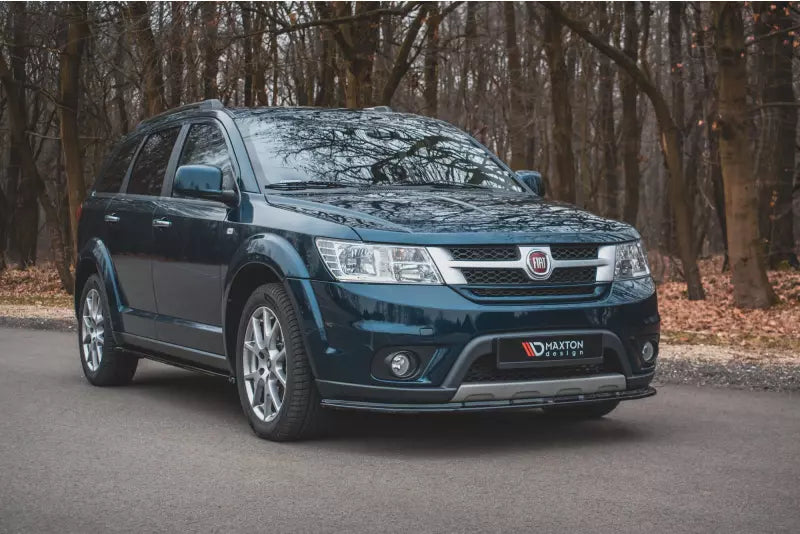 Maxton Design Seitenschweller (Paar) für Fiat Freemont Hochglanz schwarz – Ansicht 2