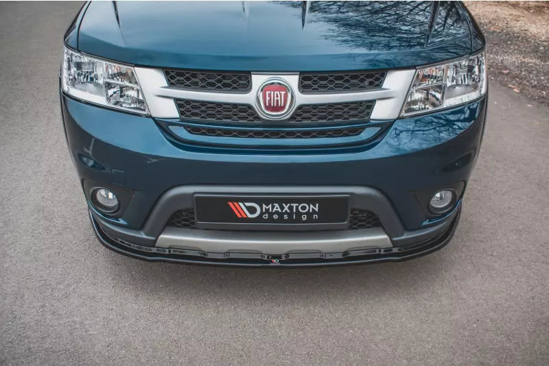 Maxton Design Frontlippe für Fiat Freemont Hochglanz schwarz – Ansicht 2