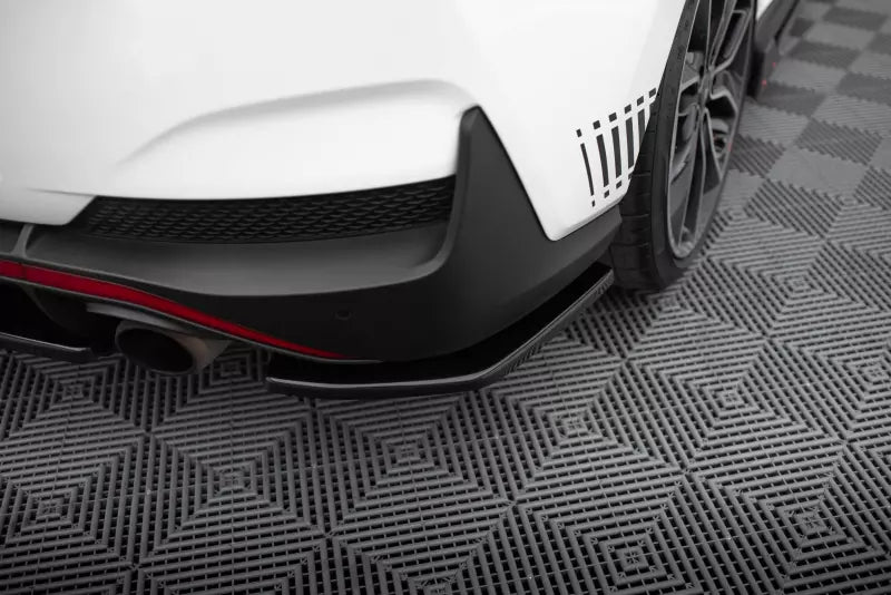 Maxton Design Diffusor Flaps für Hyundai I30 N Mk3 Fastback Hochglanz schwarz – Ansicht 1