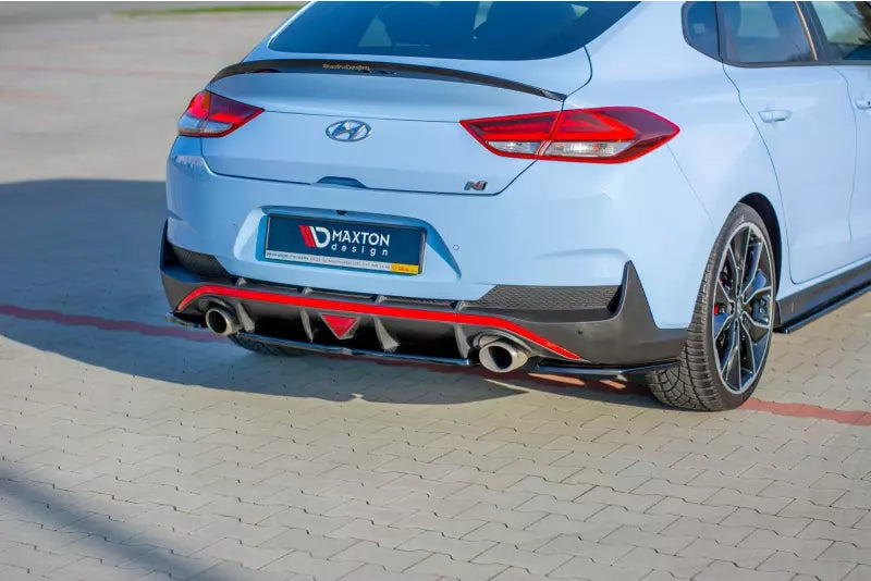 Maxton Design Heckdiffusor für Hyundai I30 N Mk3 Fastback Hochglanz schwarz – Ansicht 1