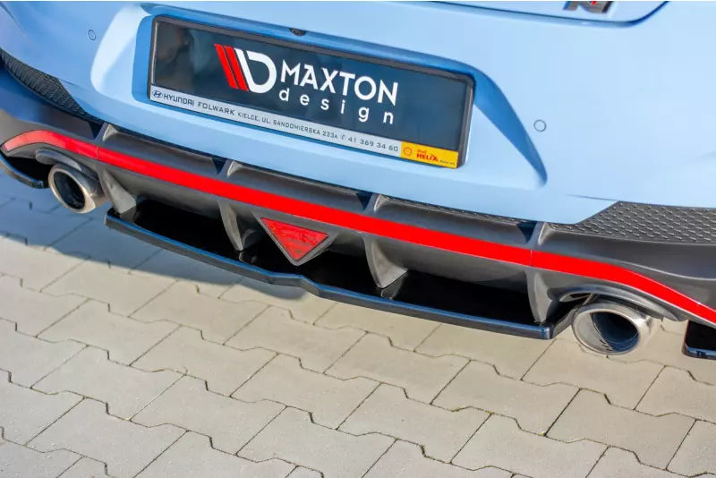 Maxton Design Heckdiffusor für Hyundai I30 N Mk3 Fastback Hochglanz schwarz – Ansicht 2